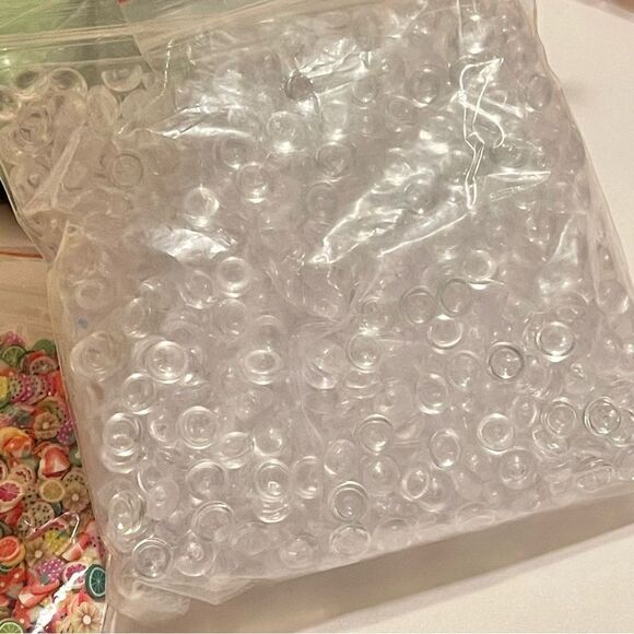 OPount Multi Styrofoam Clear Fishbowl Bead Colorful Add-Ins DIY Slime Craft Kit - Picture 8 of 14